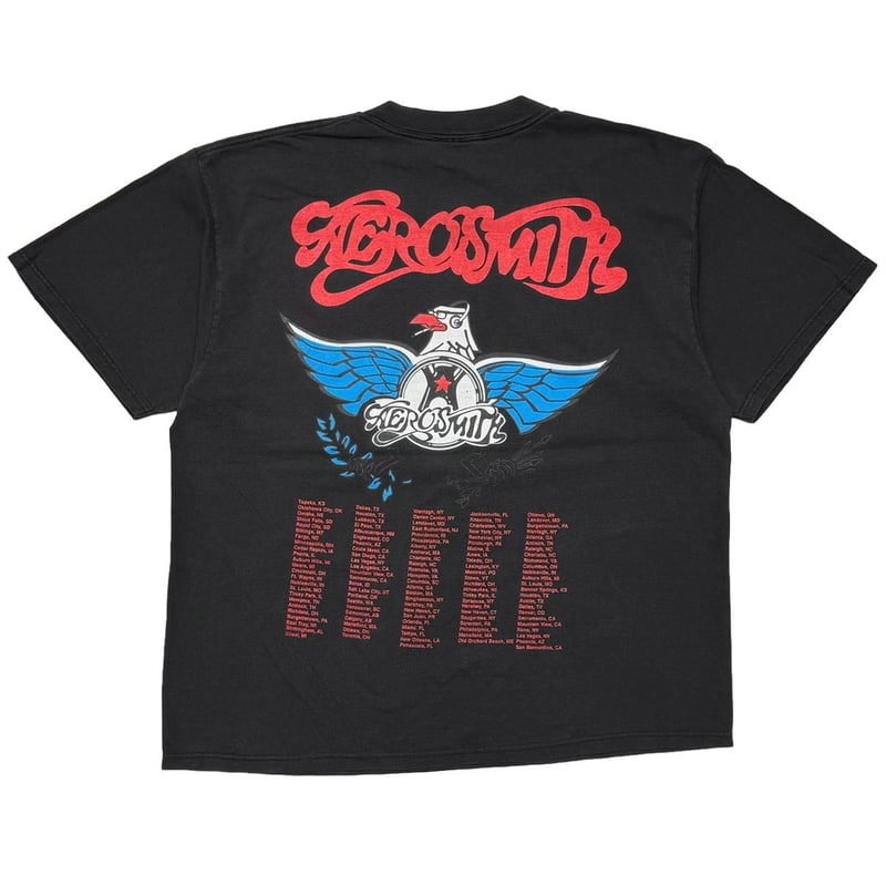 1994 Aerosmith ツアー Tシャツ AEROSMITH 1994 TOUR STEVEN TYLER FITS XL 0391 |