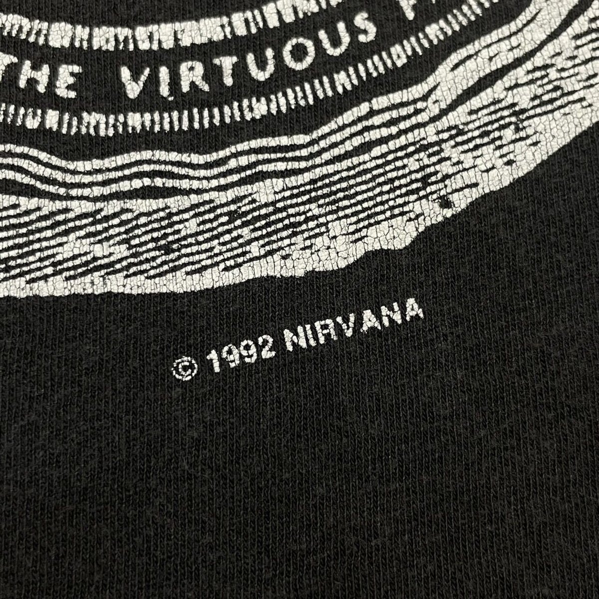 NIRVANA 1992 VESTIBULE EURO TAG XL 9681 | great