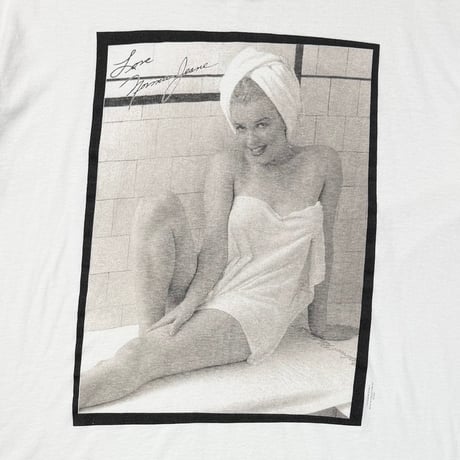 MARILYN MONROE PORTRAIT WHITE XL 0106