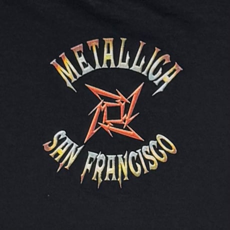 METALLICA SAN FRANCISCO ARM FLAME LS DELTA XXL 8668