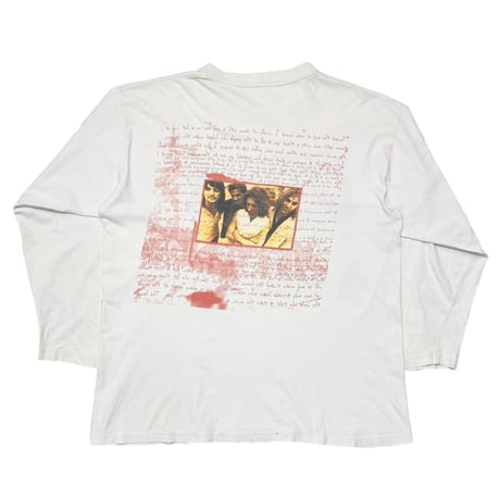 BON JOVI THESE DAYS 1995 ANYTIE ANYWHERE LS WHITE FITS XL 7290
