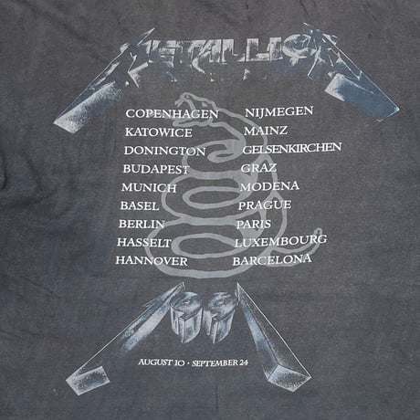 METALLICA 4 FACES EURO FITS XL 1601