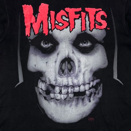 MISFITS SKULL DOUBLE SIDE RED TEXT FITS LARGE 3336