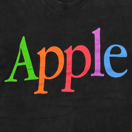 Apple MULTI COLOR LOGO BLACK FITS M-L 5368
