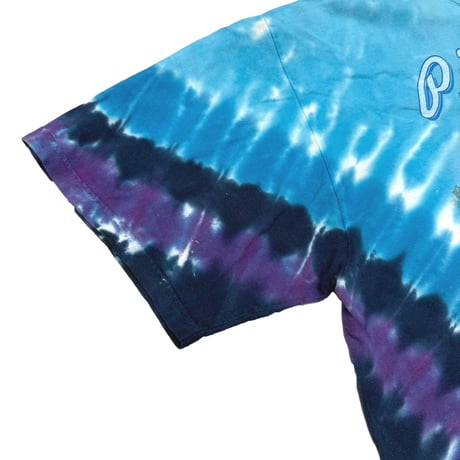 PINK FLOYD WISH YOU WERE HERE TIE DYE LIQUID BLUE FITS XL 1146