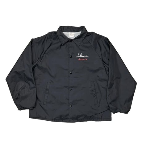 DEFTONES SACTO CA COACHES JACKET BLACK LARGE 6950