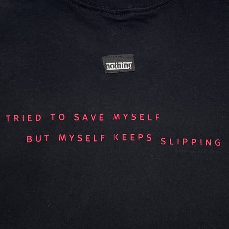 NINE INCH NAILS INTO THE VOID TRIED TO SAVE MYSELF BUT MYSELF KEEPS SLIPPING ALL SPORT XL 9276