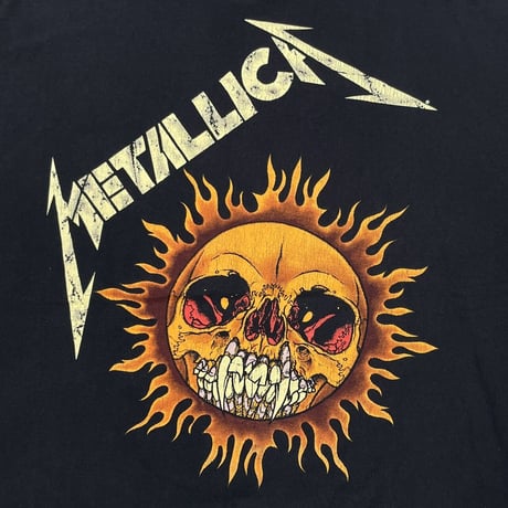 METALLICA PUSHEAD FLAME SKULL GIANT XL 0798