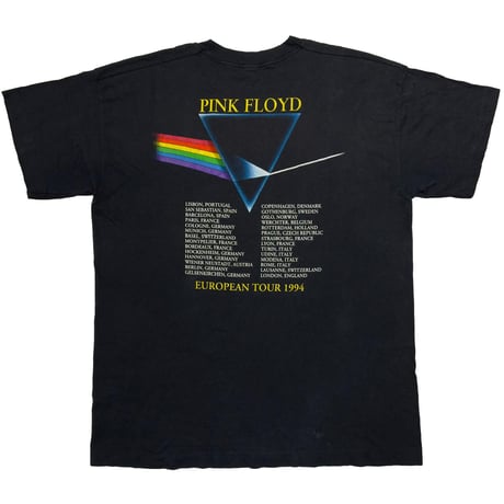 PINK FLOYD THE DARK SIDE OF THE MOON EUROPEAN TOUR 1994 FITS XL 3484