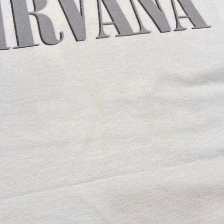 NIRVANA 1996 MEMBER MONOCHROME PORTRAIT WHITE ANVIL LARGE 1803