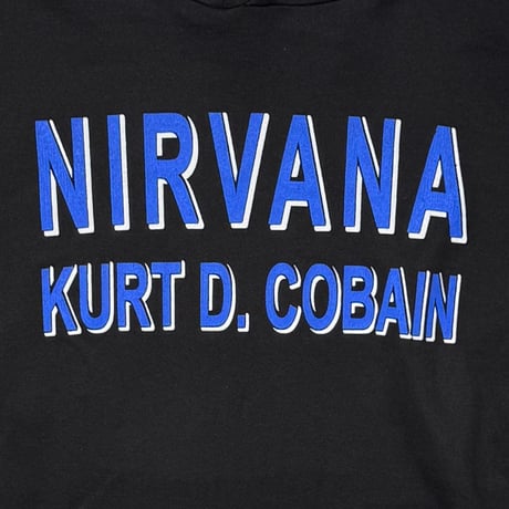 NIRVANA FRONT TEXT BACK KURT BOOTLEG NEW LINE 2000 SWEAT HOODIE XL 6565