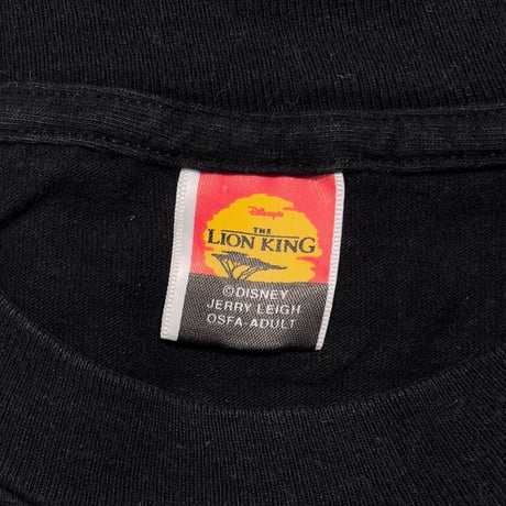 DISNEY VINTAGE THE LION KING OVP BLACK OSFA FITS XL 4060
