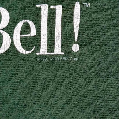 TACO BELL 1998 Yo Quiero Taco Bell! DOG GREEN FRUIT OF THE LOOM XL 5858