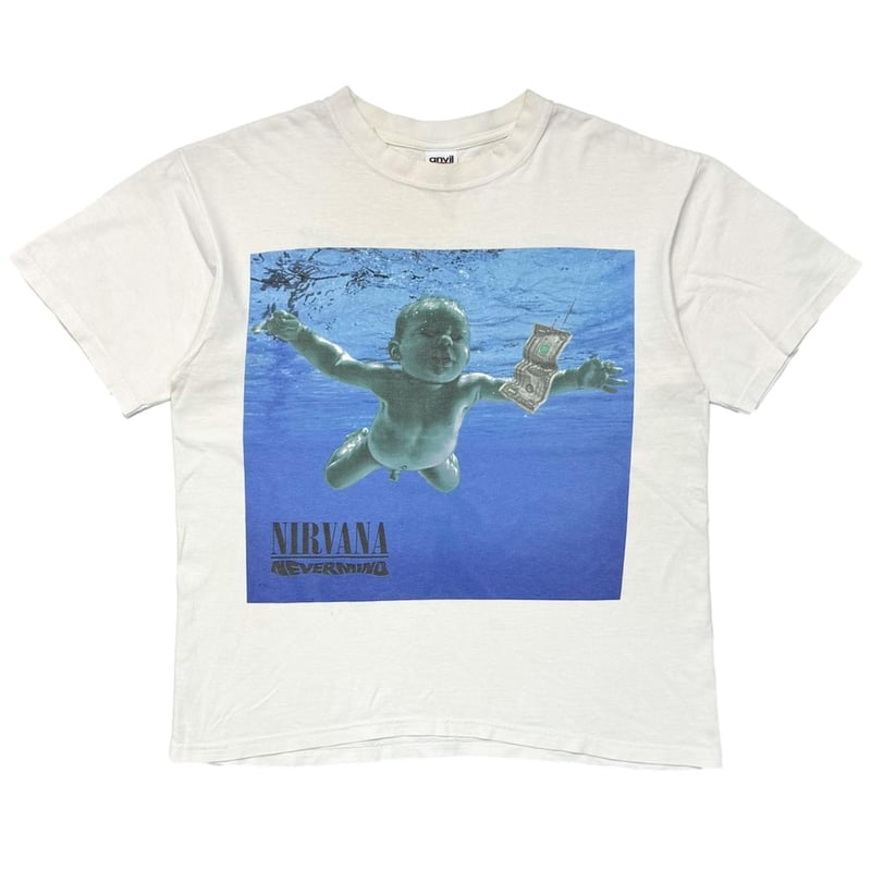 NIRVANA Y2K NEVERMIND WHITE ANVIL MEDIUM 3397 |
