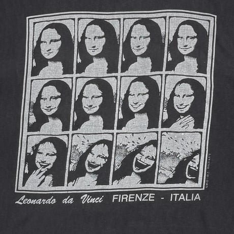 MONA LISA LEONARDO DA VINCI FIRENZE-ITALY FITS L-XL 8931