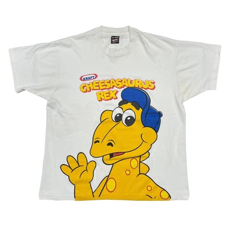 KRAFT CHEESASAURUS REX WHITE FRUIT OF THE LOOM XL 5980