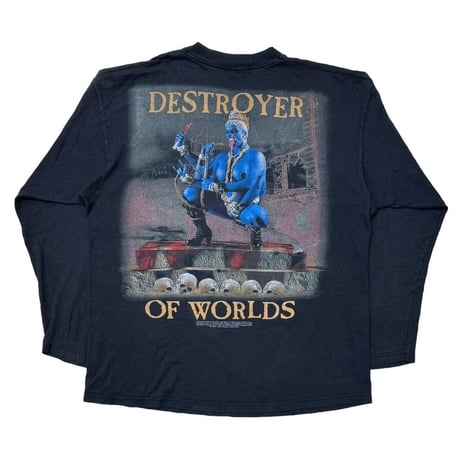 CRADLE OF FILTH DESTROYER OF WORLDS LS FITS XL 0231