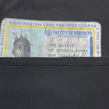 OL' DIRTY BASTARD ODB FOOD STAMP SLEEVELESS FITS XL 4697