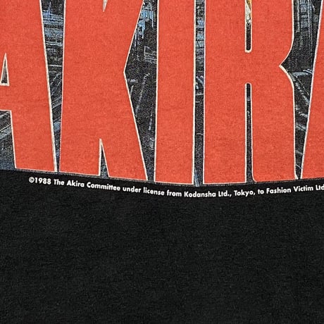 AKIRA 1988 KANEDA EXPRODE TEE FRUIT OF THE LOOM XL 5607