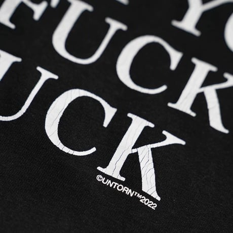 UNTORN WATER BLOOD T-SHIRT BLACK