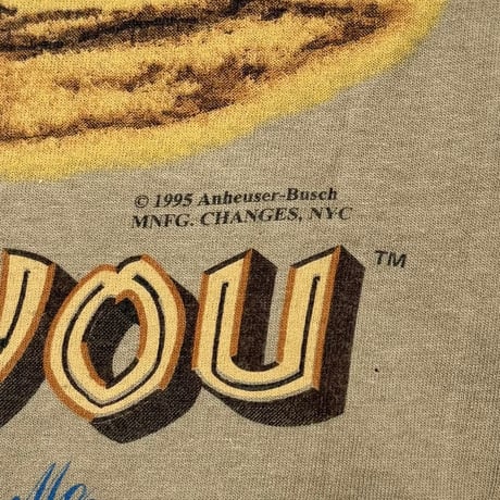Budweiser 1995 ANTS THIS BUD'S FOR YOU BEIGE CHANGES LARGE 6204