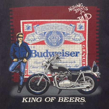 Budweiser NOTHING BEATS A BUD HOLOUBEK LARGE 9871