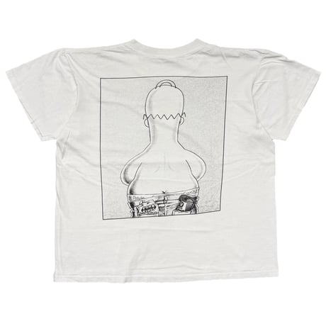 THE SIMPSONS HOMER SIMPSONS DOUBLESIDE LINK PRINT WHITE TENNESSEE RIVER XL 8698