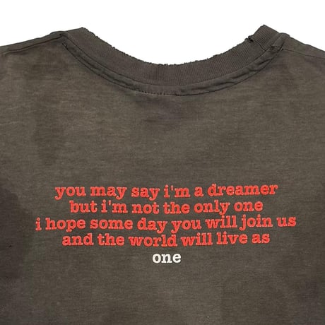 JOHN LENNON IMAGINE you may say i'm a dreamer... one HANES LARGE 1286