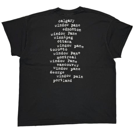 PEARL JAM WINDOW PAIN BLACK FRUIT OF THE LOOM XL 0939
