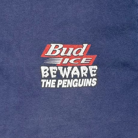 Budweiser BUD ICE BEWARE THE PENGUINS NAVY LARGE 5869