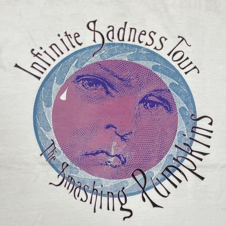 THE SMASHING PAMPKINS INFINITE SADNESS TOUR 1996 WHITE GIANT BY TEE JAYS XL 6202