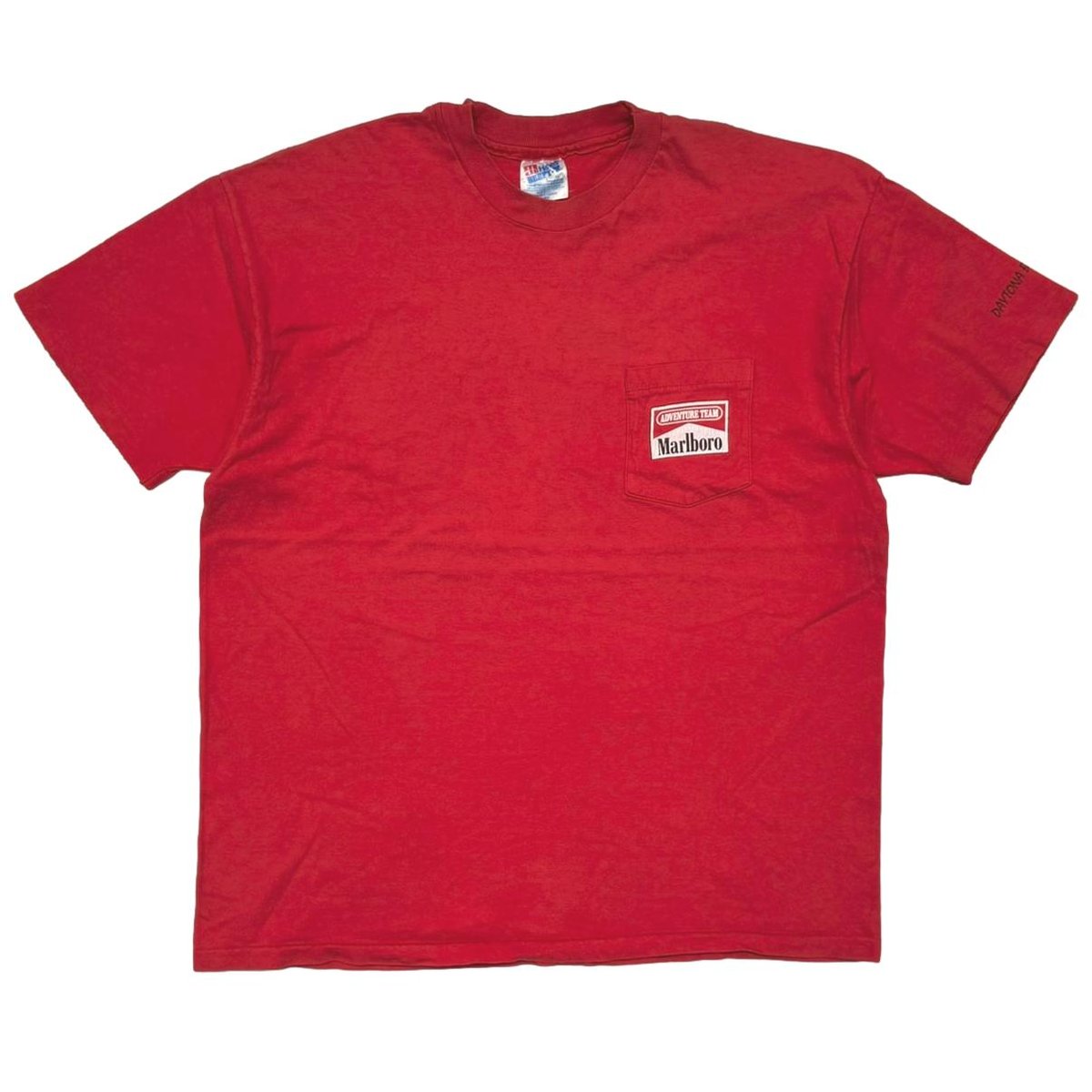 Marlboro LIZARD ROCK POCKET TEE RED HANES XL 55