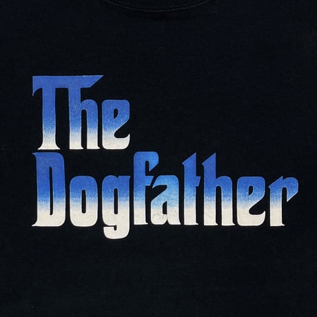 The Dogfather BLUE LOGO GILDAN LARGE 2388