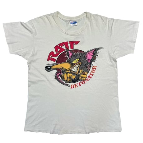 RATT DETONATOR 1990-91 WHITE HANES LARGE 7718