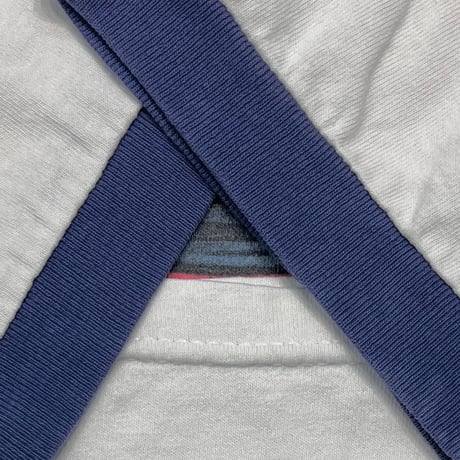 RAGE AGAINST THE MACHINE EVIL EMPIRE RINGER WHITE/NAVY GIANT XL 9833