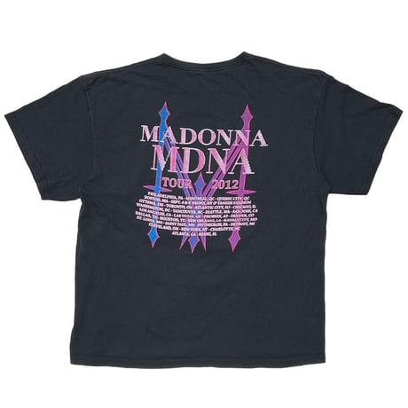 MADONNA COME AGAIN TOUR BLACK FITS XL 4366