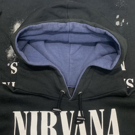 NIRVANA BLEACH HOODIE FITS XL 3656