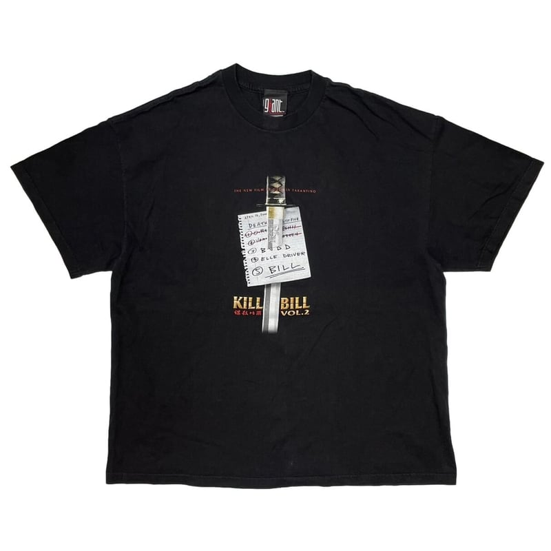 KILL BILL VOL.2 DEATH LIST FIVE GIANT XL 2000 |