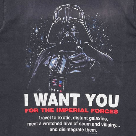 STAR WARS DARTH VADER I WANT YOU CHANGES LARGE 6949