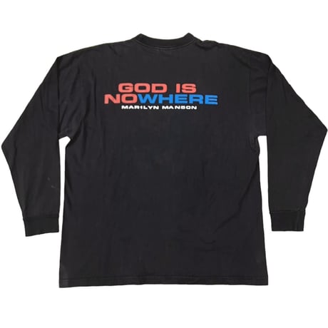 MARILYN MANSON GOD IS NOW HERE LS XL 0558