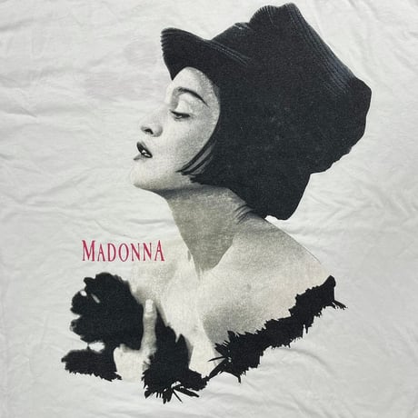 MADONNA BLOND AMBITION TOUR MONOCHROME PHOTO WHITE FITS LARGE 1607