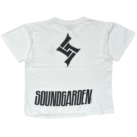 SOUNDGARDEN 1992 S LOGO WHITE BROCKUM LARGE 0332