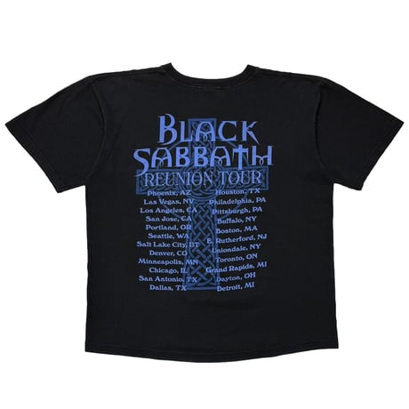 BLACK SABBATH REUNION TOUR  DOUBLE SIDE  ROYAL AVALON XL 4625