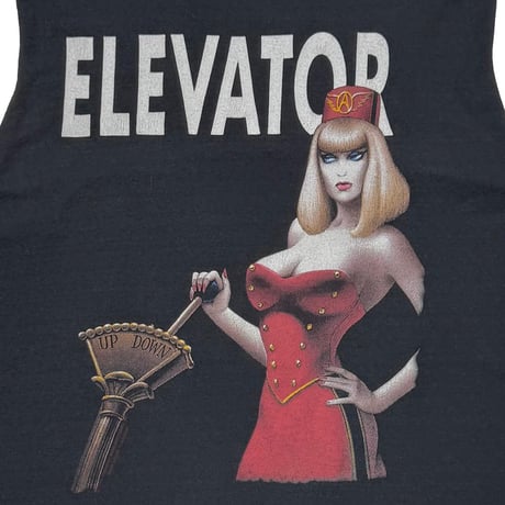 AEROSMITH ELEVATOR GIRL PUMP SLEEVELESS XL 0889