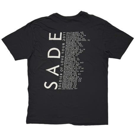 SADE SOLDIER OF LOVE TOUR TEXT XL 2685