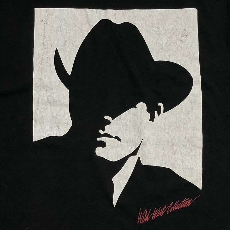 Marlboro MAN BACK BIG PRINT TEE BLACK 6 9969 |