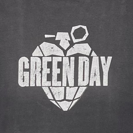 GREEN DAY 2004 AMERICAN IDIOT LOGO FADED BLACK TENNESSEE RIVER XL 4172