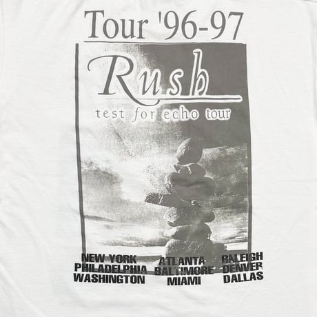 Rush TEST FOR ECHO BOOTLEG LS SCREEN STARS XL 0116