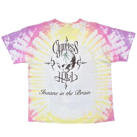CYPRESS HILL INSANE IN THE BRAIN TIE DYE SCREENSTARS XL 1365