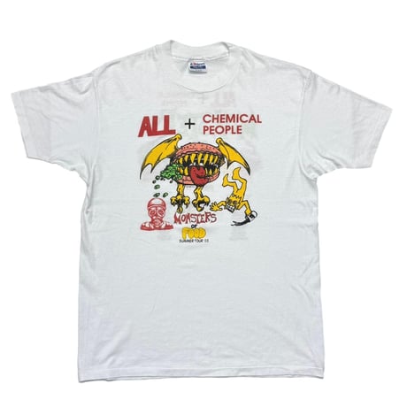 CHEMICAL PEOPLE ALL MONSTERS OF FOOD SUMMER TOUR 88 HANES XL 7870